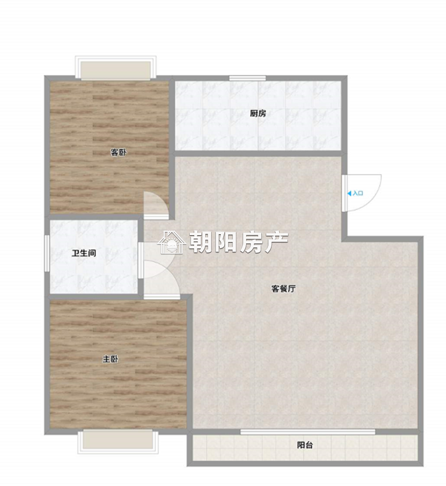 惠利翰林华府 93平 南向两室两厅 精装 学区房 随时看房