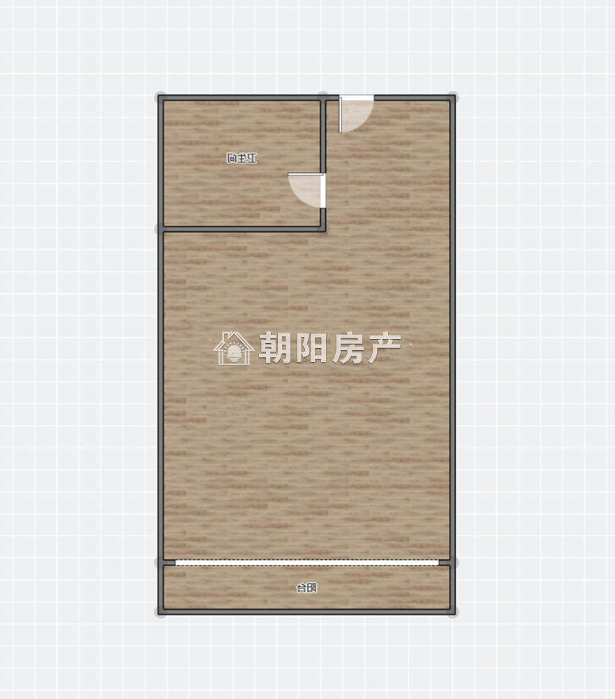 惠利中都铭座 49平 南向一室一厅 毛坯小高层 交通便利学区房