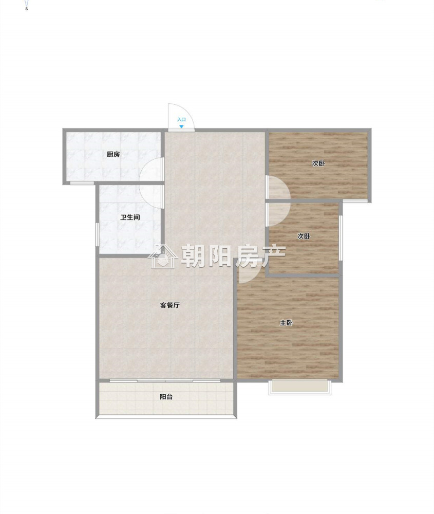 百川状元壹号 89平 南向三居 学区房 交通便利 随时看房