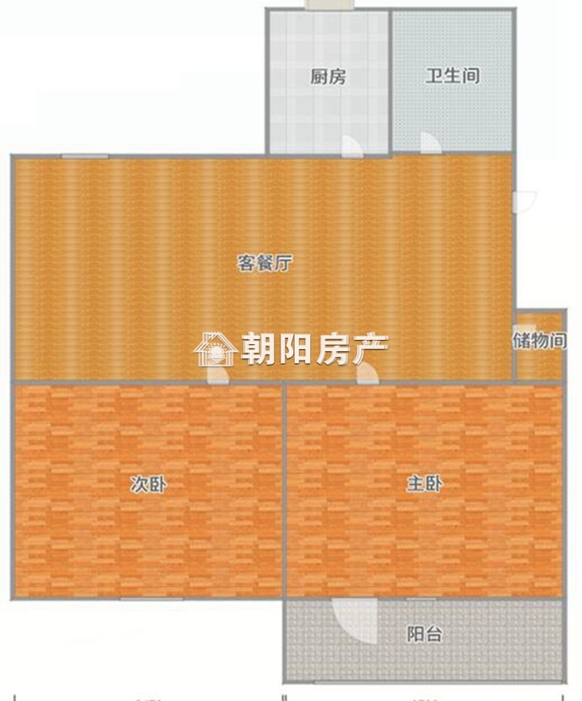 正发小区 73平 全南向两室一厅 学区房 交通便利 配套齐全