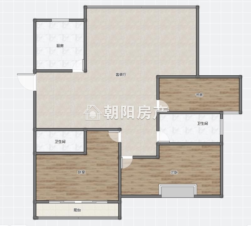 龙湖汇景精装修 3室2厅淮师附小本部 中间楼层 采光十足