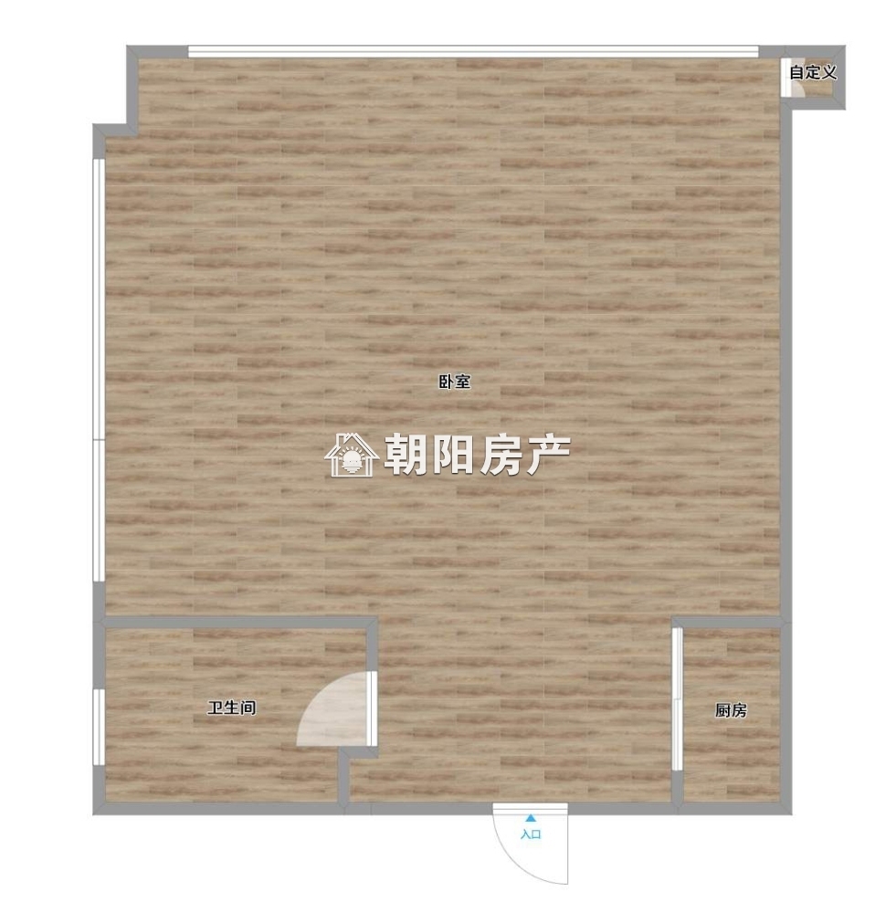 中城建城市国际中心 47平 北向一室一厅 学区房满两年随时看房
