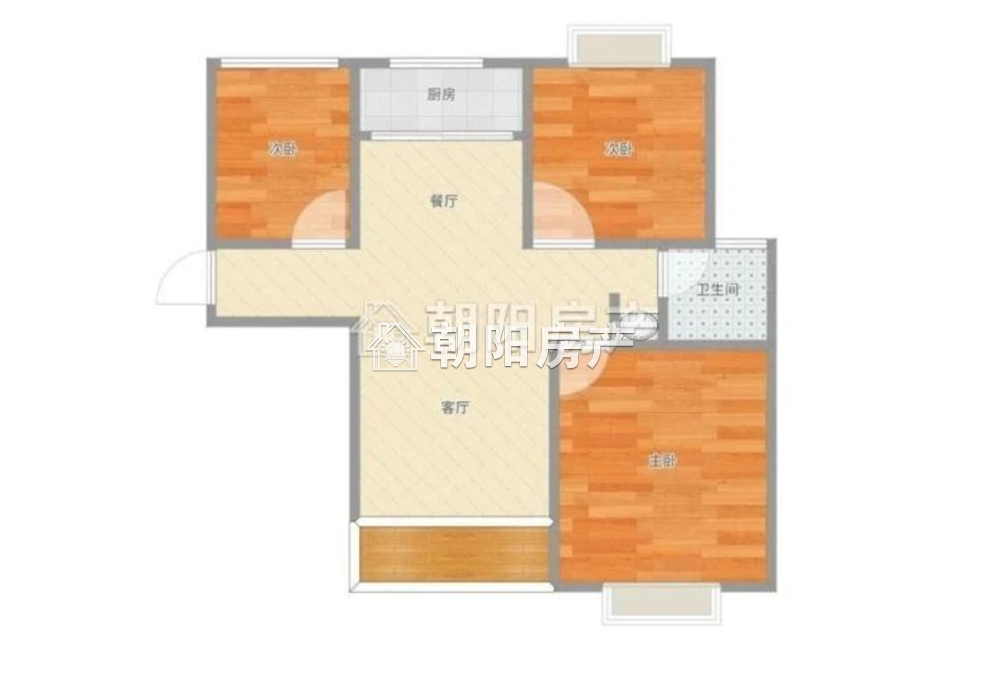 状元学府 88平 南向三居 交通便利 学区房 