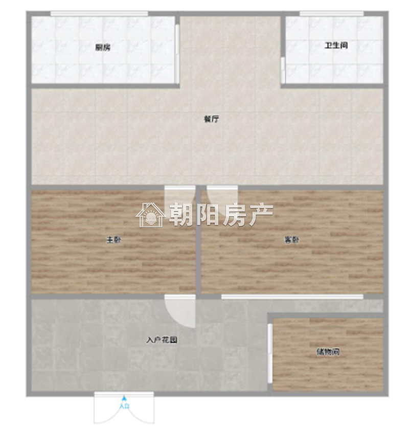 印机厂家属楼 80平 南向两室两厅 交通便利 随时看房