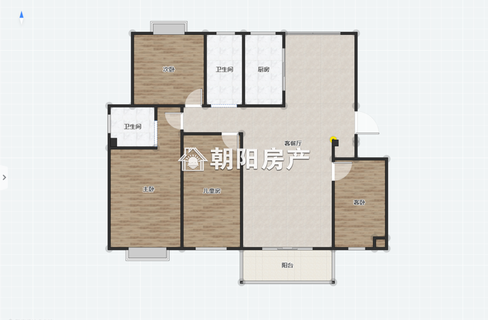 半山家园二期 147平 四室二厅 毛坯好房 学区房 随时看房