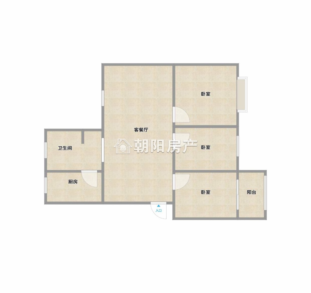 八公山新村J区 99平 南向三室二厅 精装高楼层 单价1878元