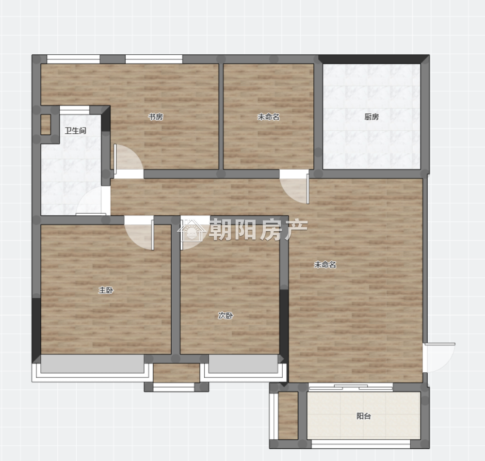 淮望小区三期 112平 南向三室二厅 精装修 单价2232元/平