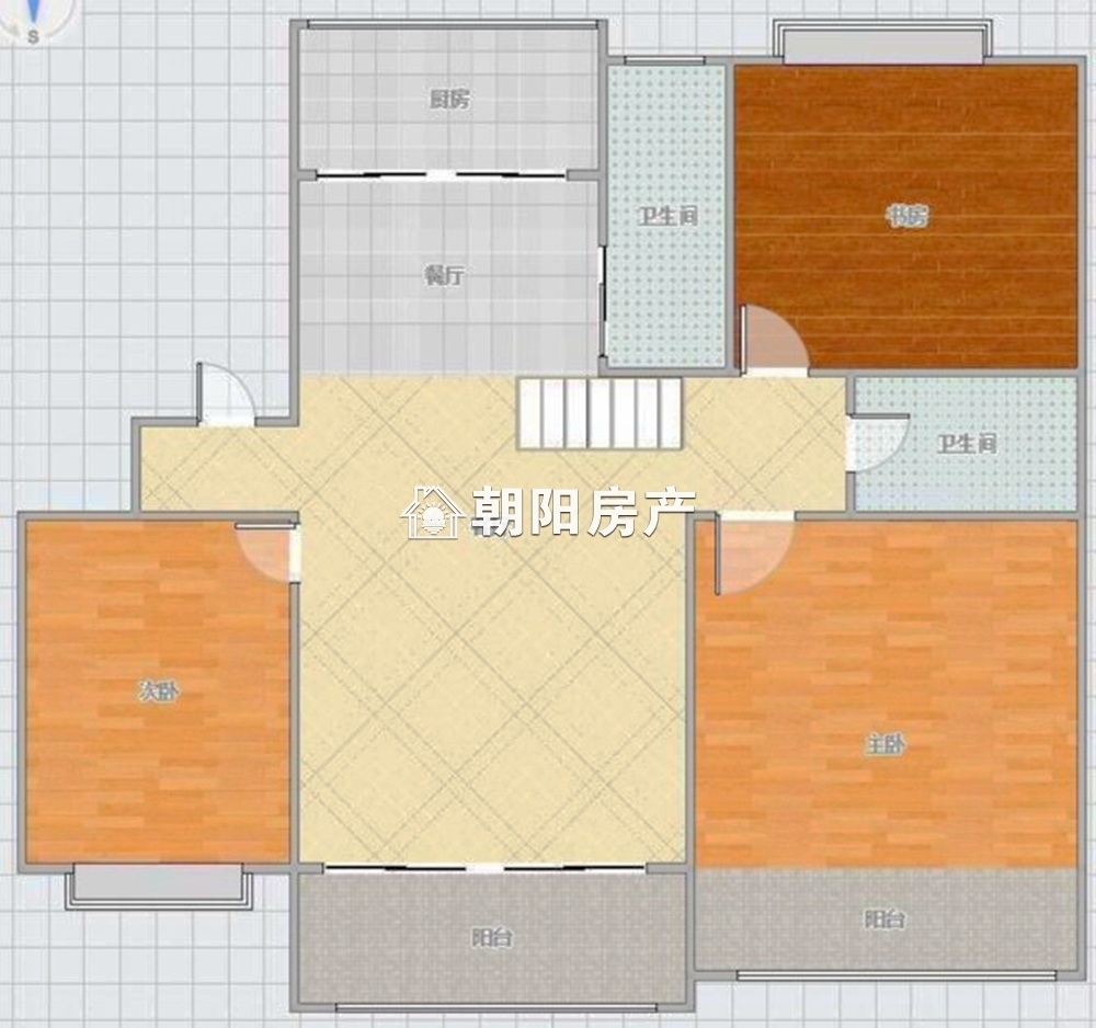 申欣苑3室2厅精装出售