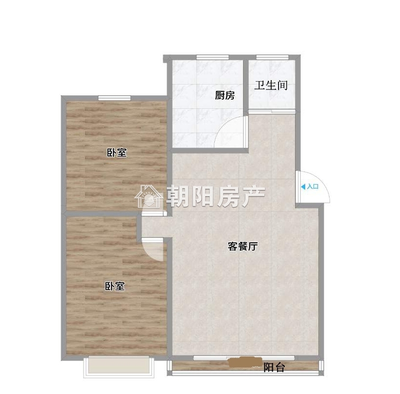 春晓名城 92平 南向精装两居 满两年 学区配套全