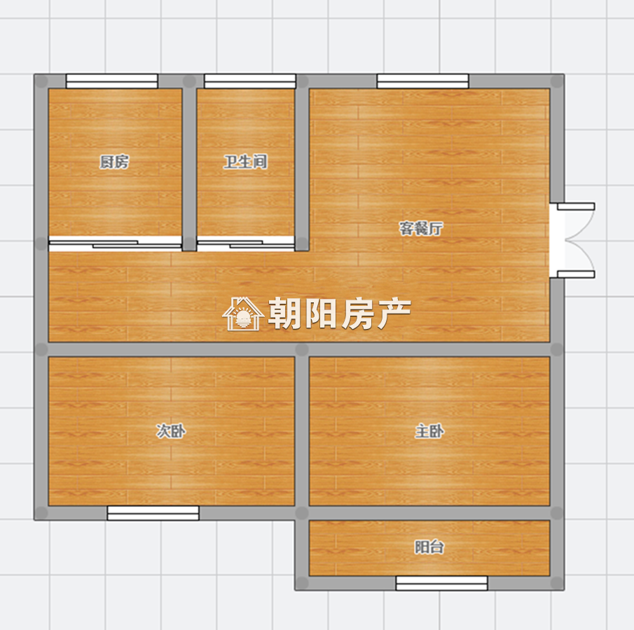 金港家园 92平 南向三居 满五唯一 精装 2810元/平