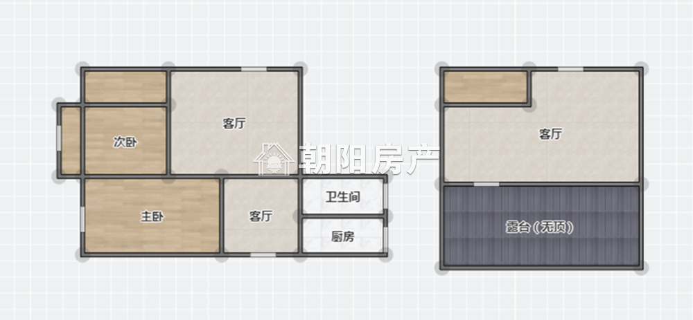 东苑新村 138平 南向三室 免税 2319元/平