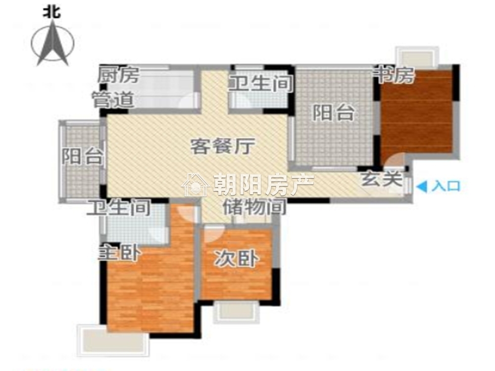 圣地新都会 133平 四室二厅精装 满两年 学区房 随时看房
