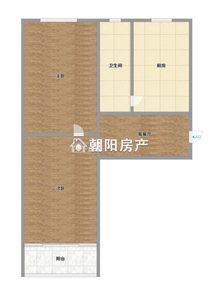 桂苑东区 43平 南向两室 满两年 交通便利 学区房