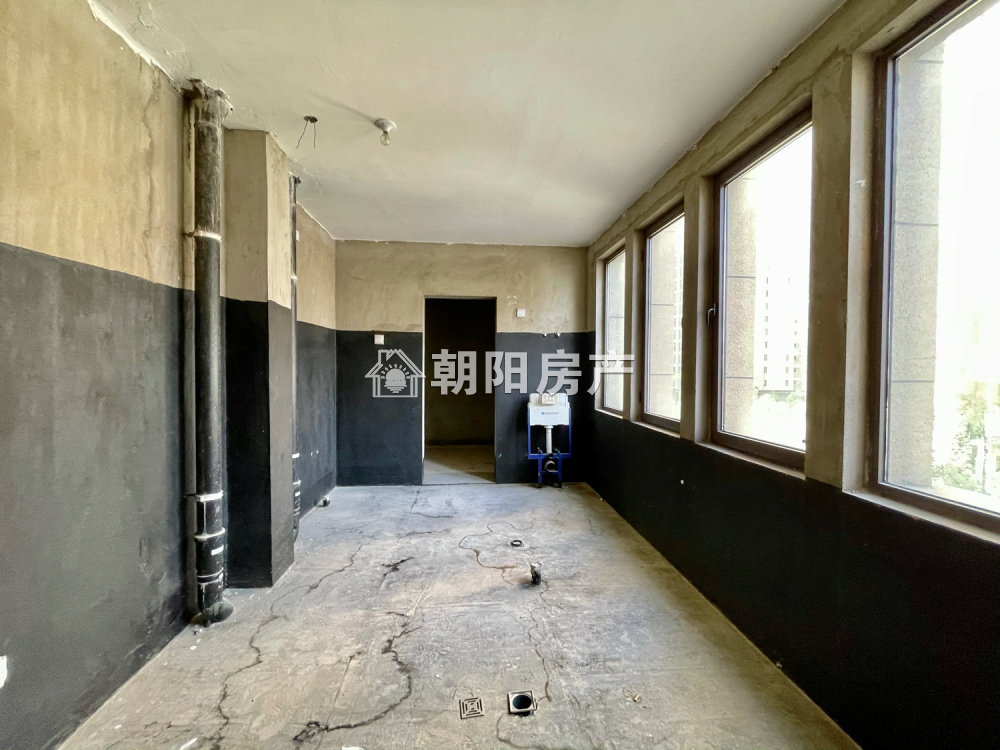 金融世家 276平 南向四室双卫 毛坯房 环境好