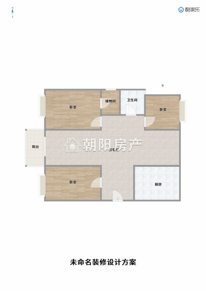 澜山和府 125平 高楼层三居 2941元/平 学区房采光好