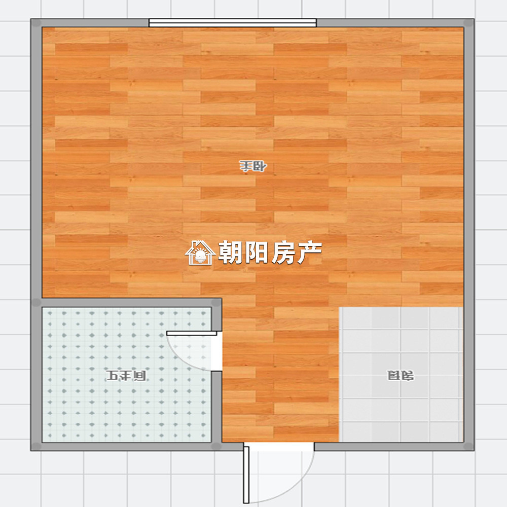 金龙门公寓 51平 南向一室一厅 满两年 交通便利 随时看房