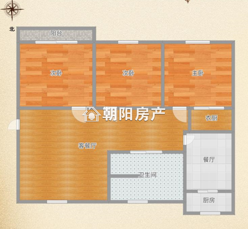 金港家园 114平 南向精装三室 满五唯一 交通便利