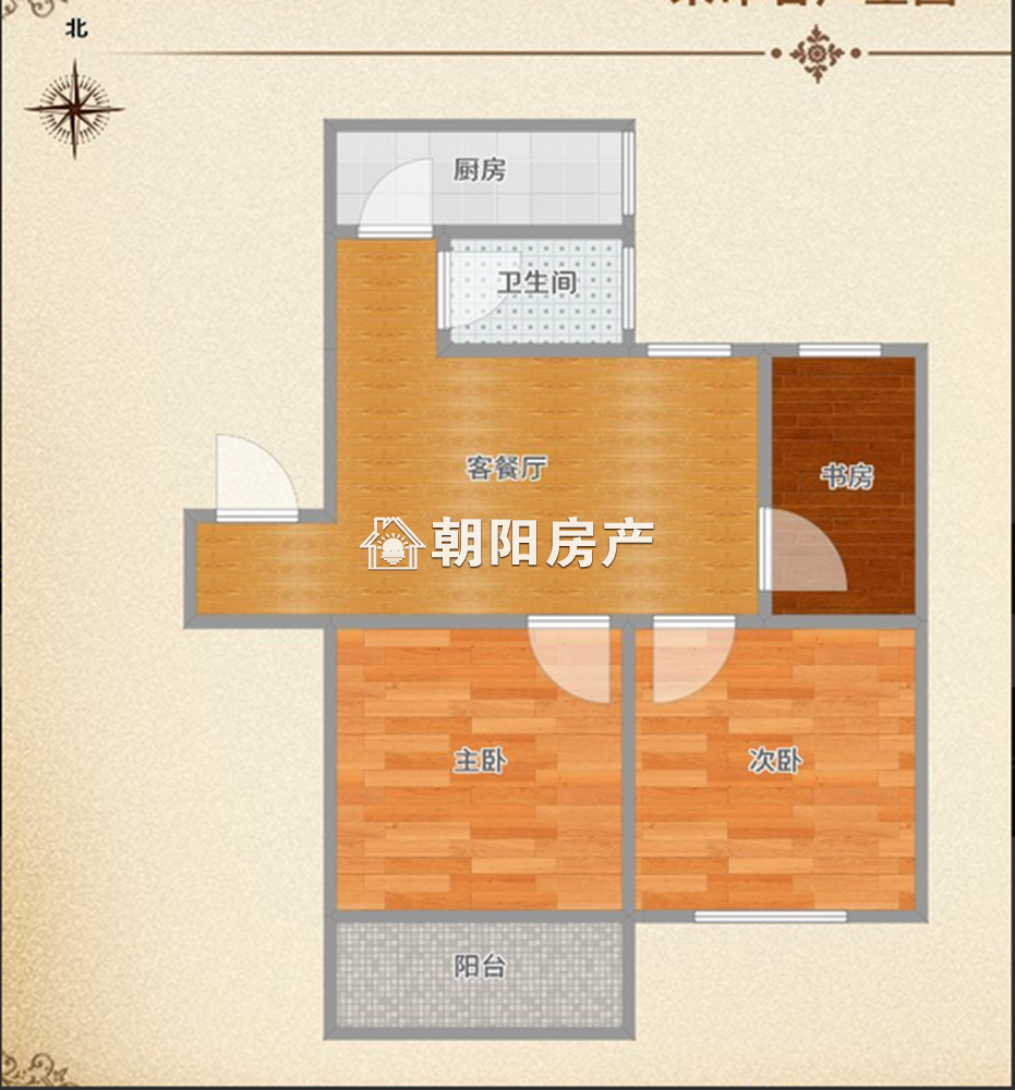 裕安小区3室1厅81.76平方精装房出售