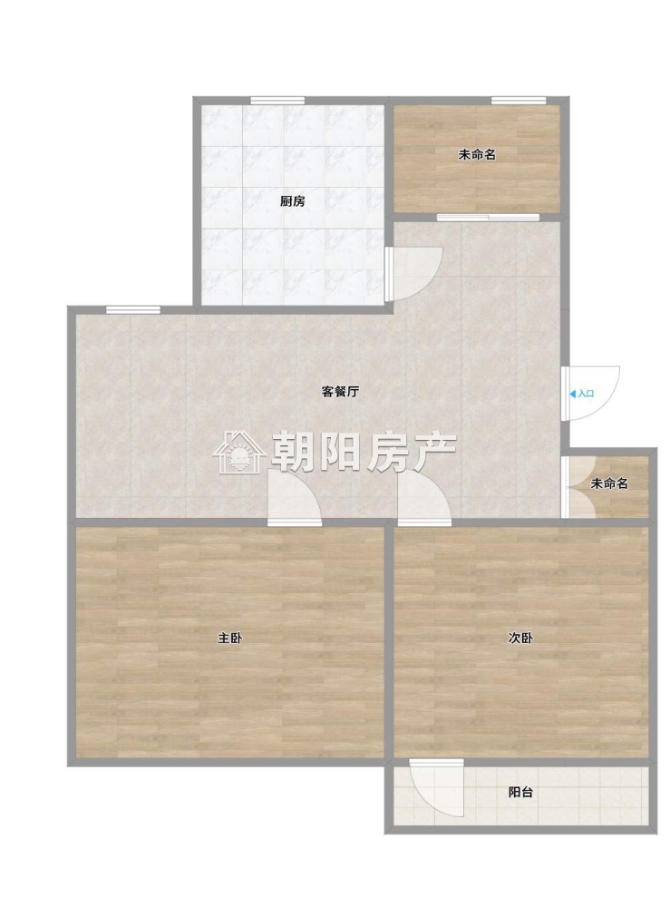 安化村 69平 朝南两室一厅 交通便利 采光好
