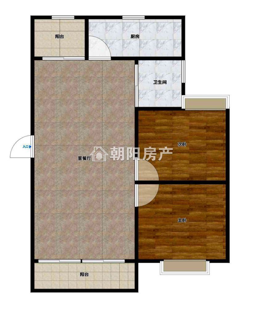 书香茗苑 90平 南向精装两居 学区房 满两年 采光好
