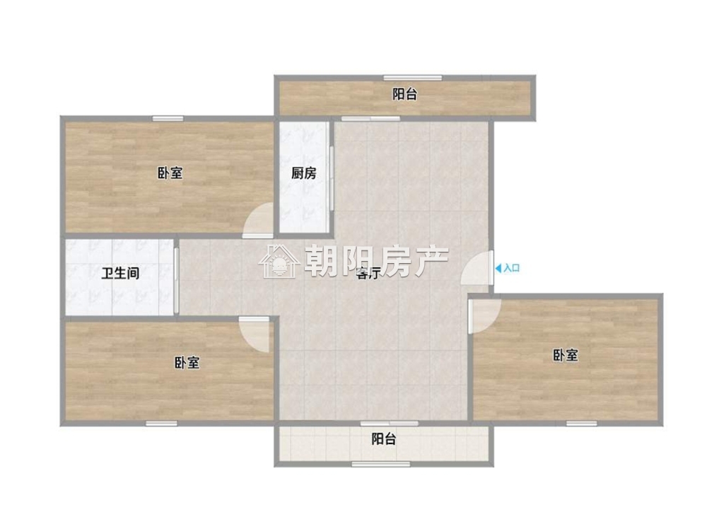志高壹代城 113平 精装南向三室 满五唯一 4612元/平
