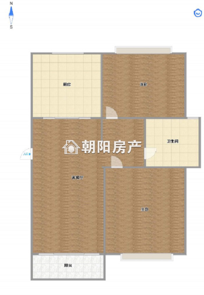桃源居 87平 朝南精装两房 满五唯一 学区房