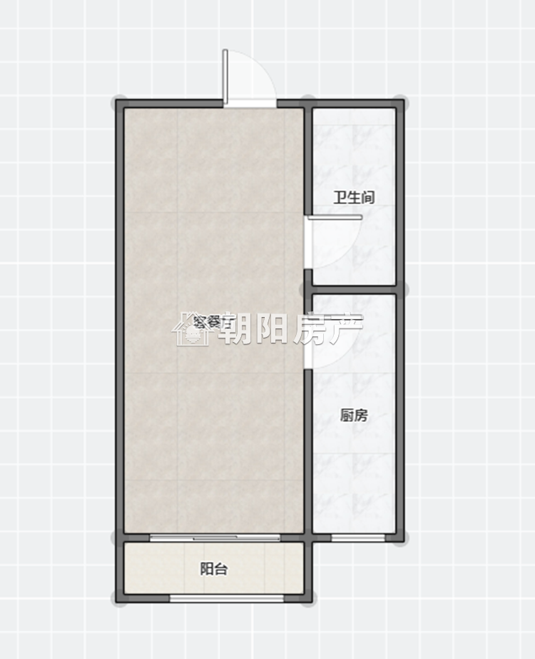 中环国际广场 45平 朝南一室一厅 满五唯一 学区房