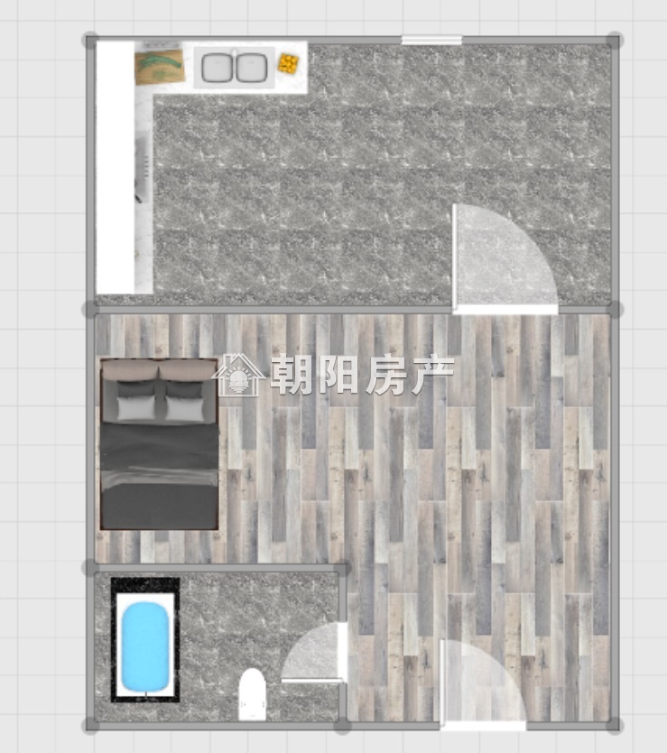 白马商铺 40平 南向采光好 精装满两年 8750元/平
