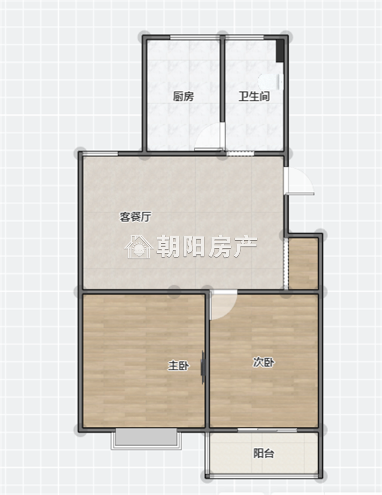东华鑫城 92平 精装朝南两室 满两年 1755元/平