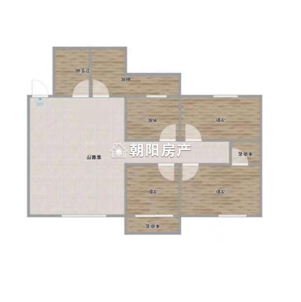香樟苑一期 126平 精装四室采光好 1904元/平 满五唯一