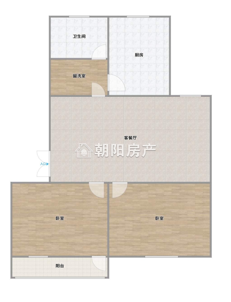 舜耕园一期 74平 南向两居 满两年 精装修