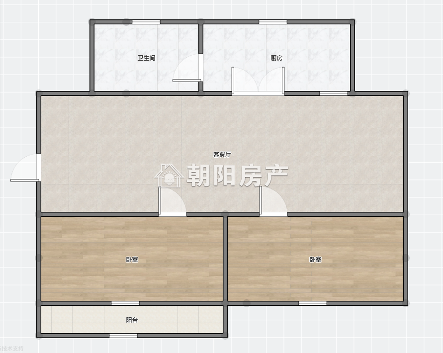 东苑法院 64平 南向精装两室 满五唯一 交通便利 学区房