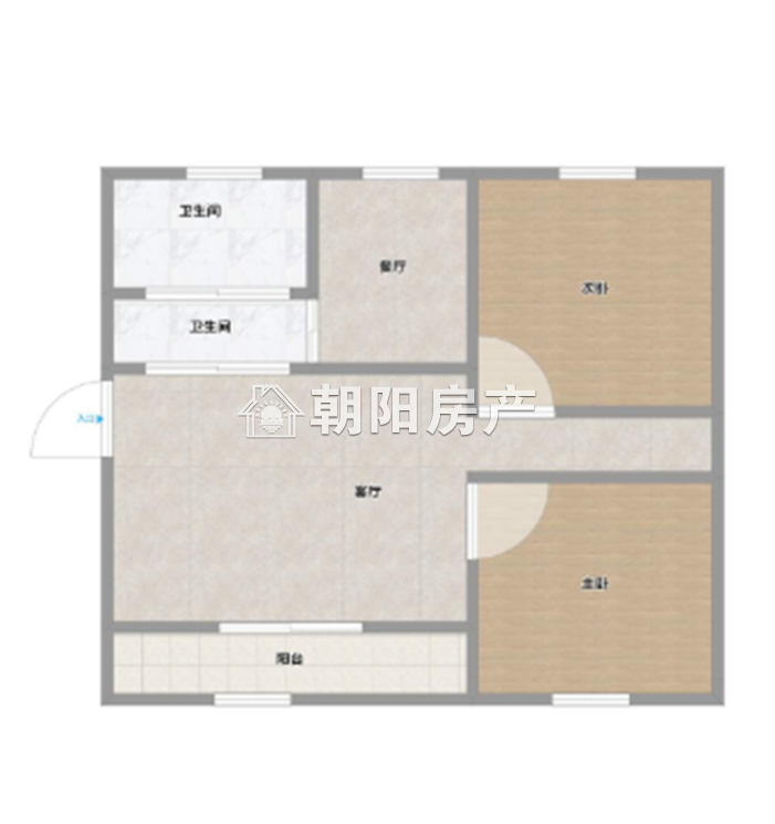 香榭华都西区 87平 南向精装两居 满五唯一 免税