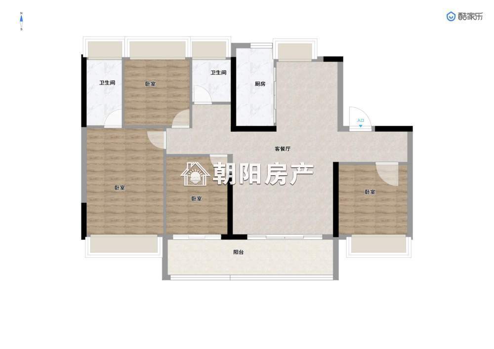 山南碧桂园 148平 四室两厅 满五唯一 学区房 采光好