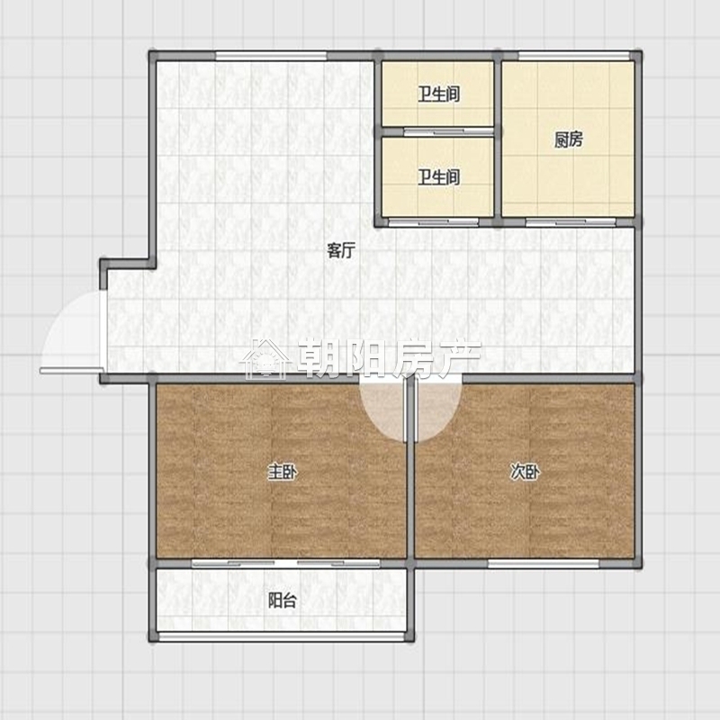 金港家园 92平 精装两居朝南 满两年 3026元/平