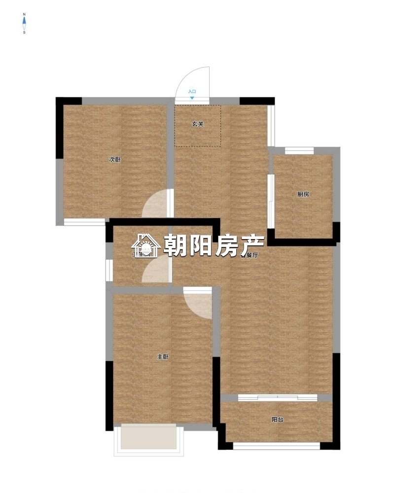上郑广场 92平 南向两室 交通便利 学区房