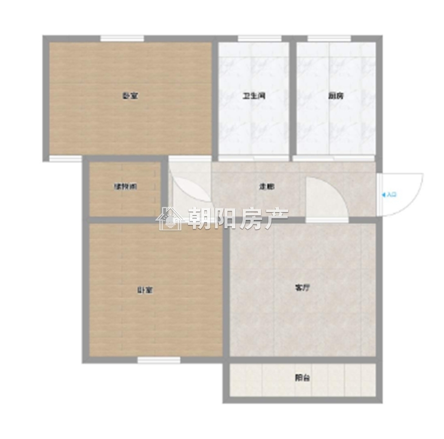 东淮村 77平 南向三室 学区房 满两年 单价3742元/平