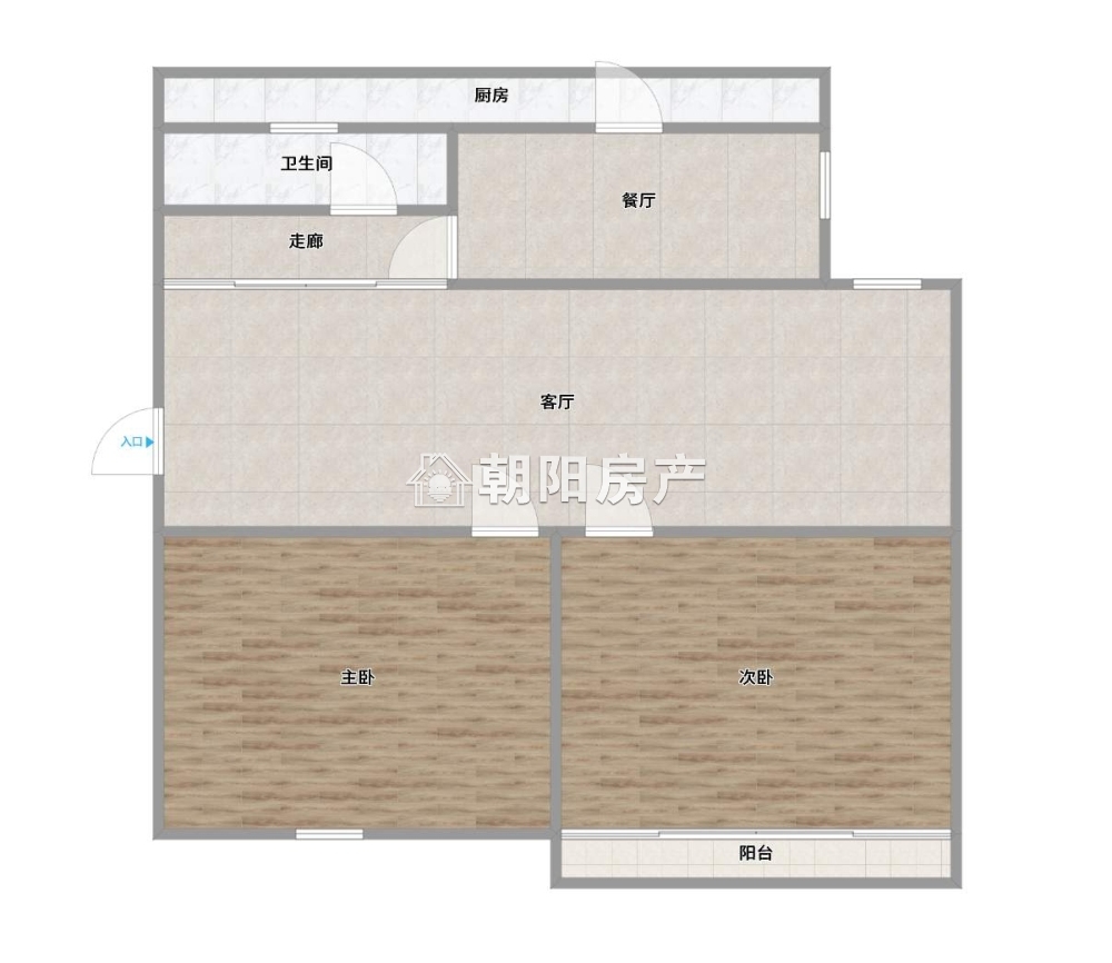 园丁小区 70平 南向两室 学区房 满两年 简装