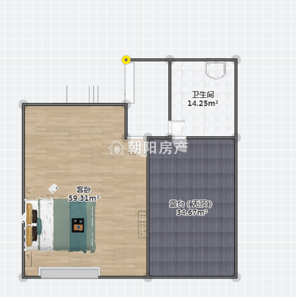 淮河新城二期 118平 朝南三室两卫 满两年 交通便利 学区房