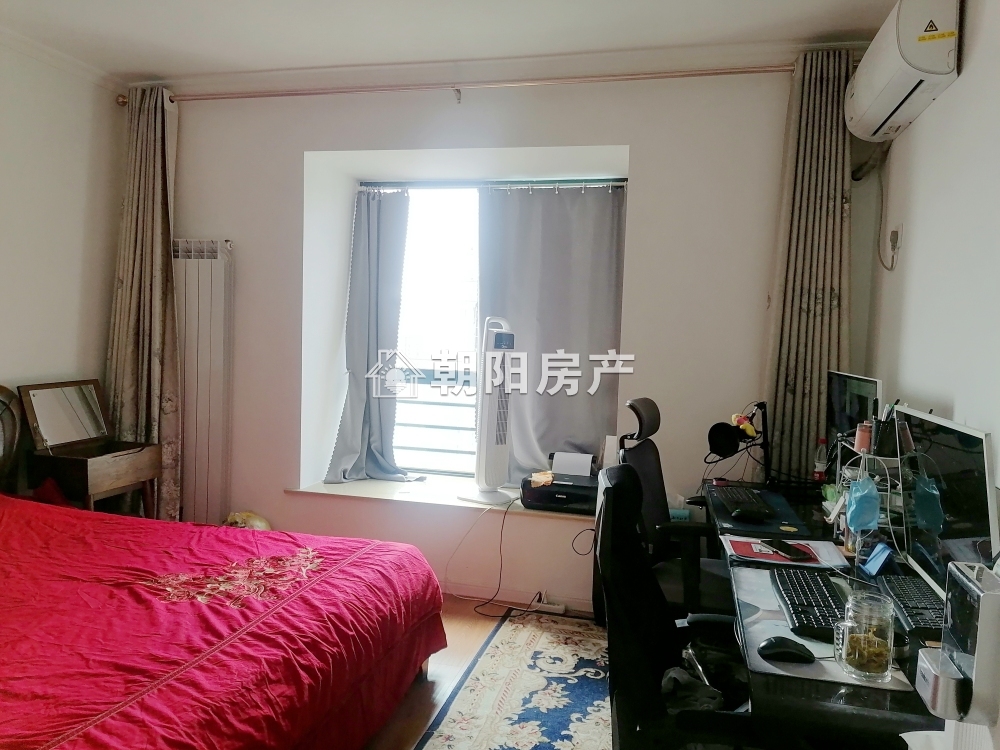 广场景苑 86平 南向精装两居 满两年 学区房