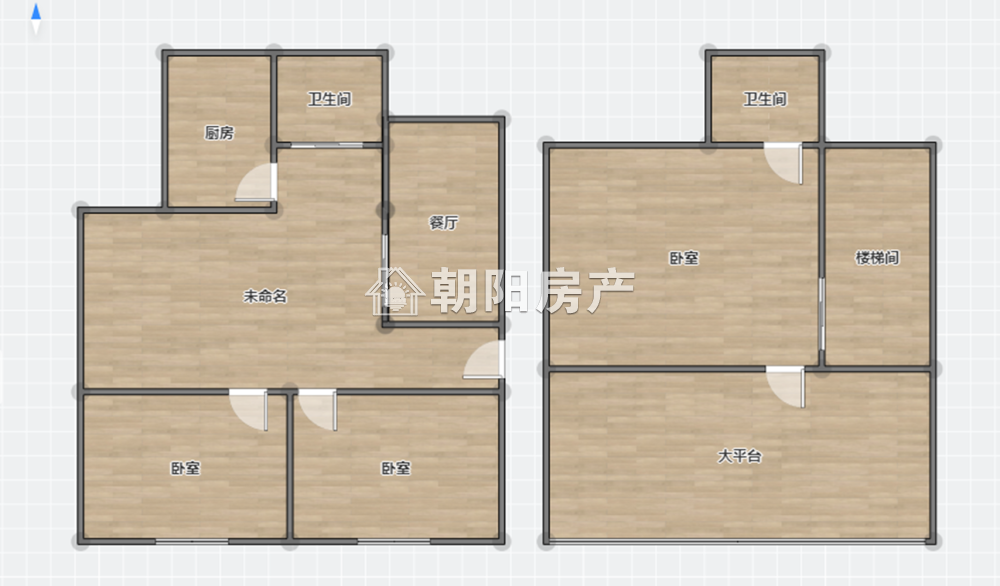 钟山园 123平 南向三室 满五唯一 学区房