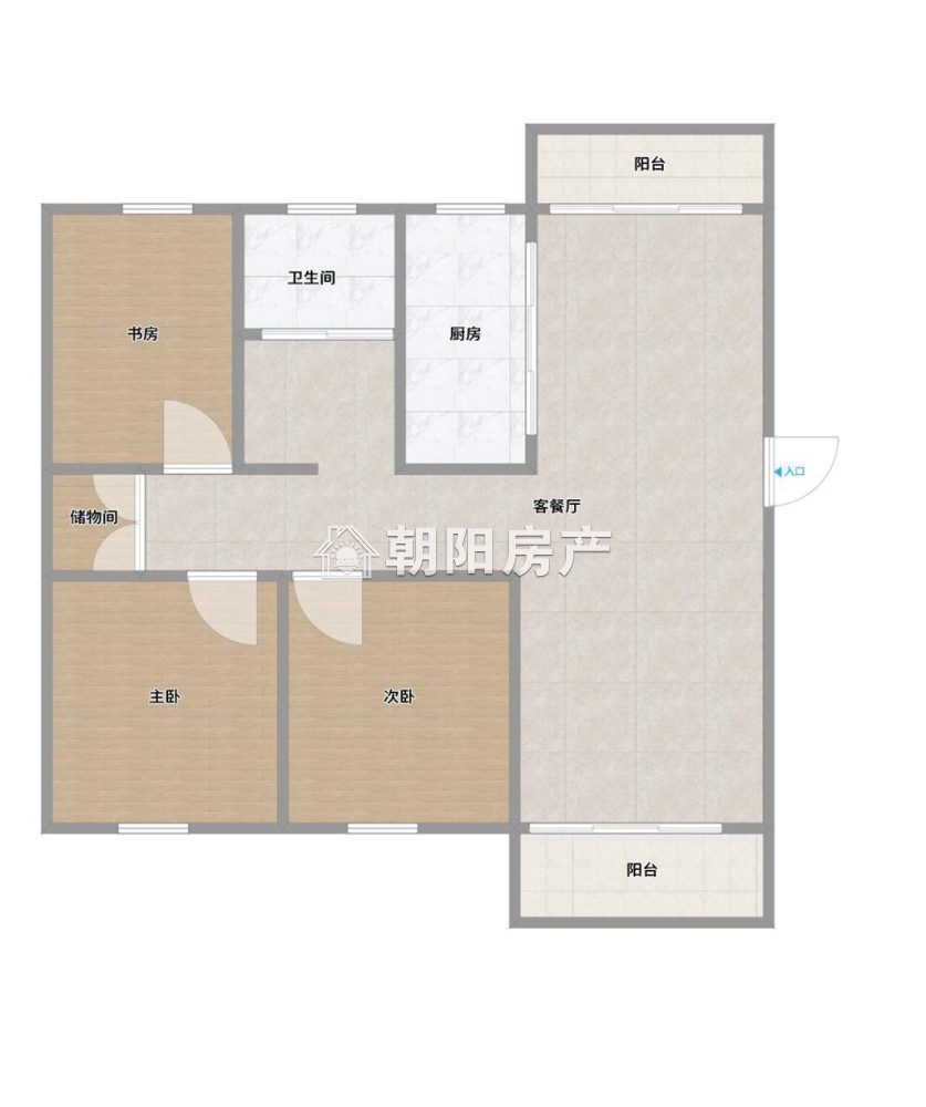惠利翰林华府 127平 南向三居 学区房 满两年 交通便利