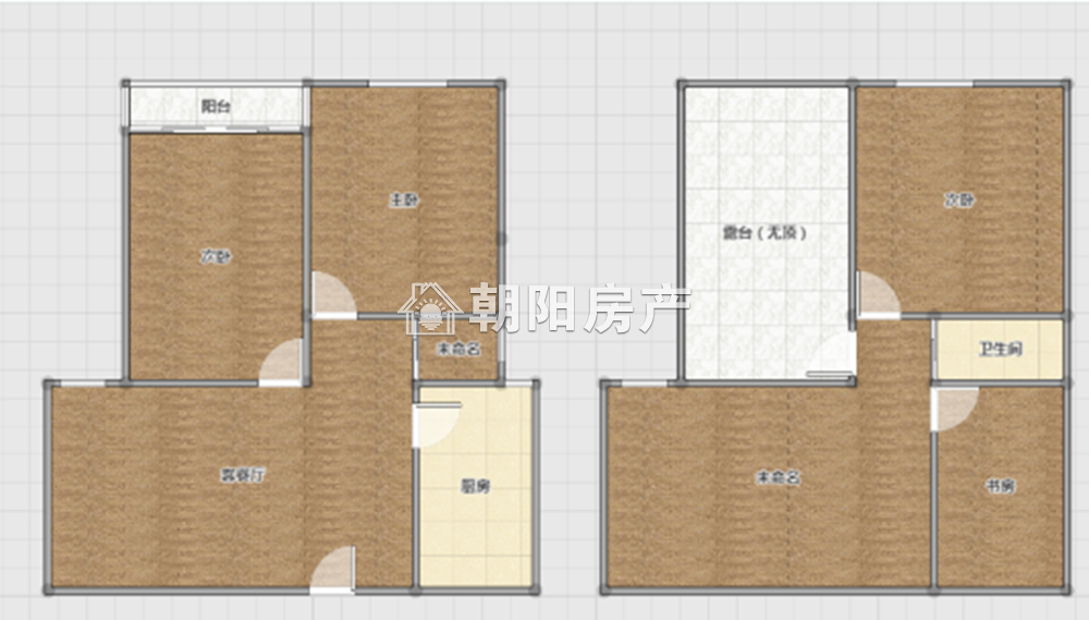 金地月伴湾二区 113平 朝南三室毛坯 学区房 满两年 配套齐全