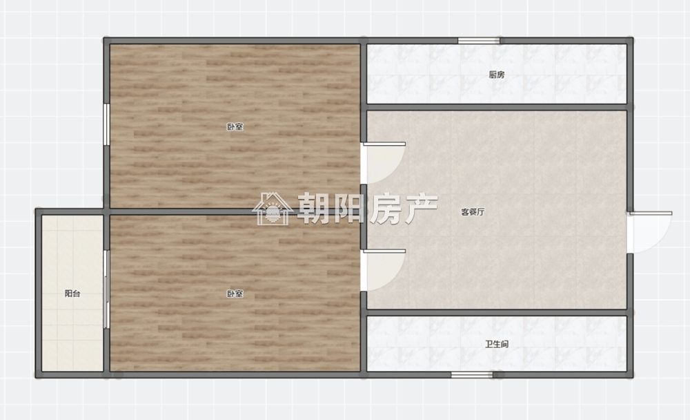 桂苑东区 50平 南向两室 满五唯一 学区房 4333元/平