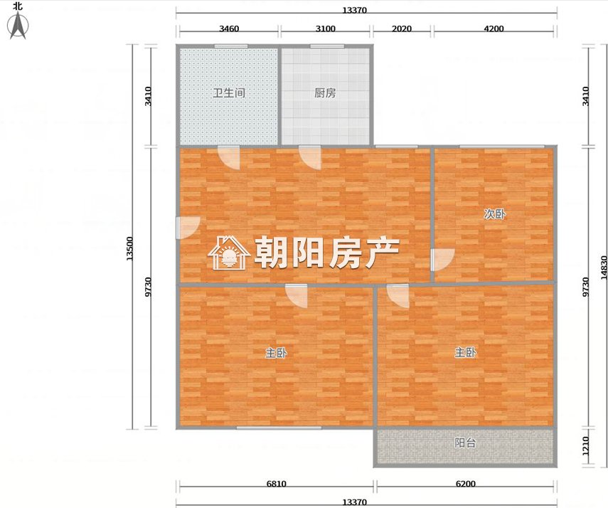 舜耕三区 80平 南向三居 满两年 交通便利