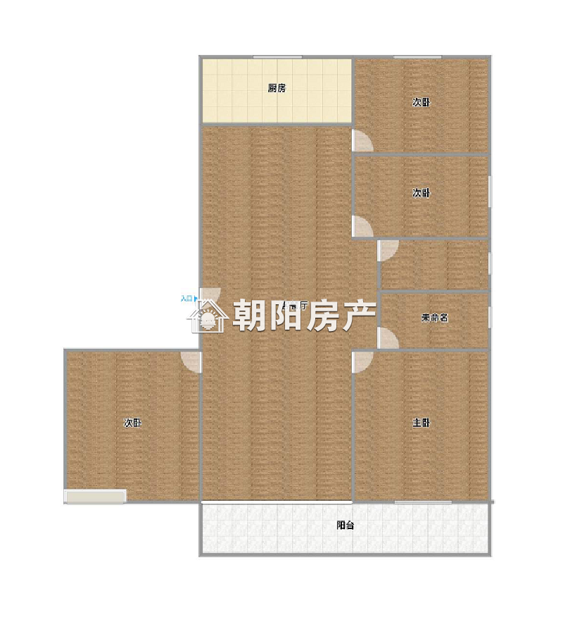 天玺国际城 141平 南向四室二厅 满两年 学区房 简装
