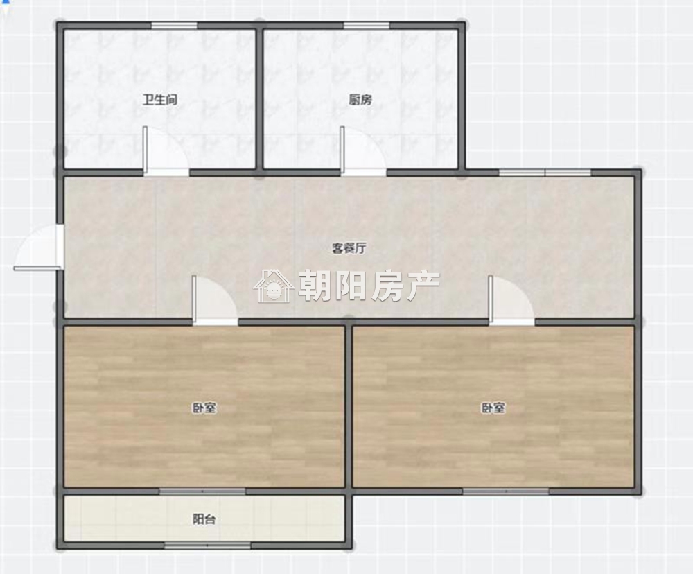 东苑新村 87平 南向精装两居 满两年 单价3908元/平