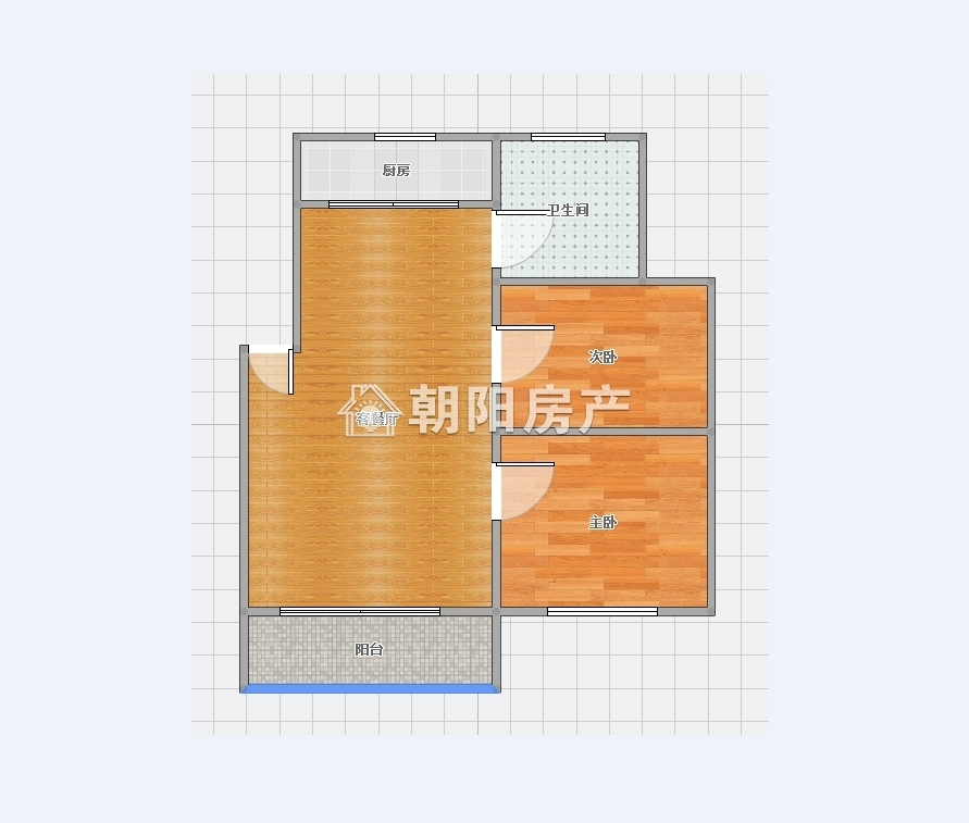 幸福里 84平 两室两厅 免税精装 单价3303元/平
