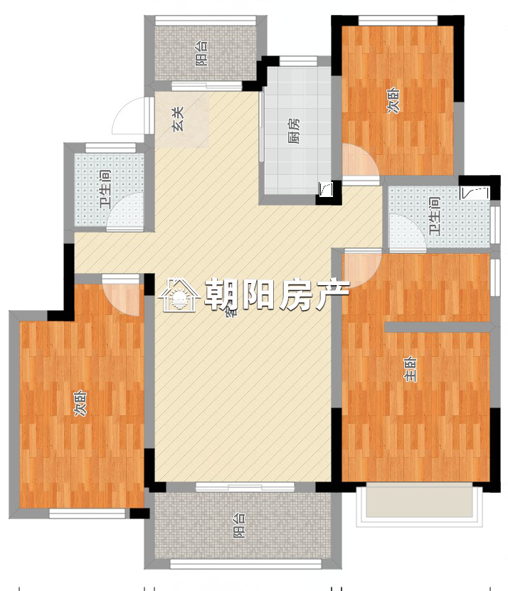 泉山湖藏岛 135平 南向三室二厅 毛坯 学区房 随时看房