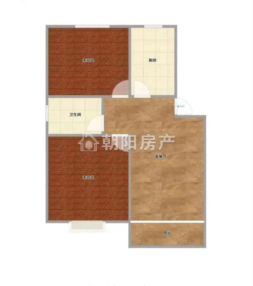 现代汉城 110平 南向精装两居 满五唯一 4363元/平